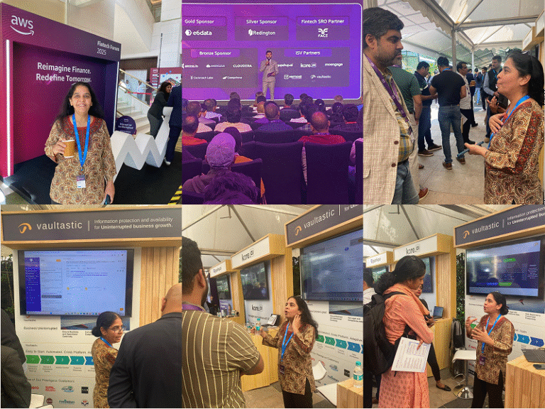 Vaultastic at the AWS fintech forum